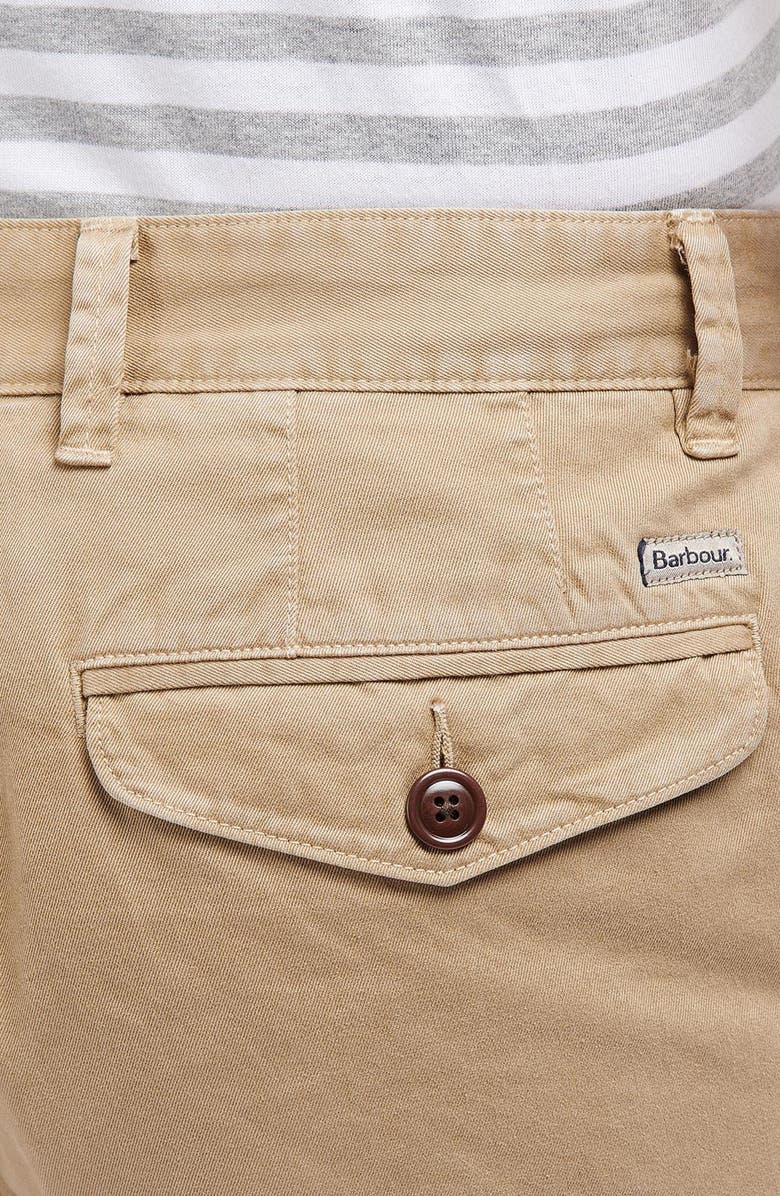 Barbour Neuston Regular Fit Chino Shorts, Alternate, color, Stone