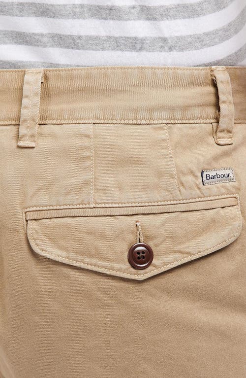 BARBOUR BARBOUR NEUSTON REGULAR FIT CHINO SHORTS 