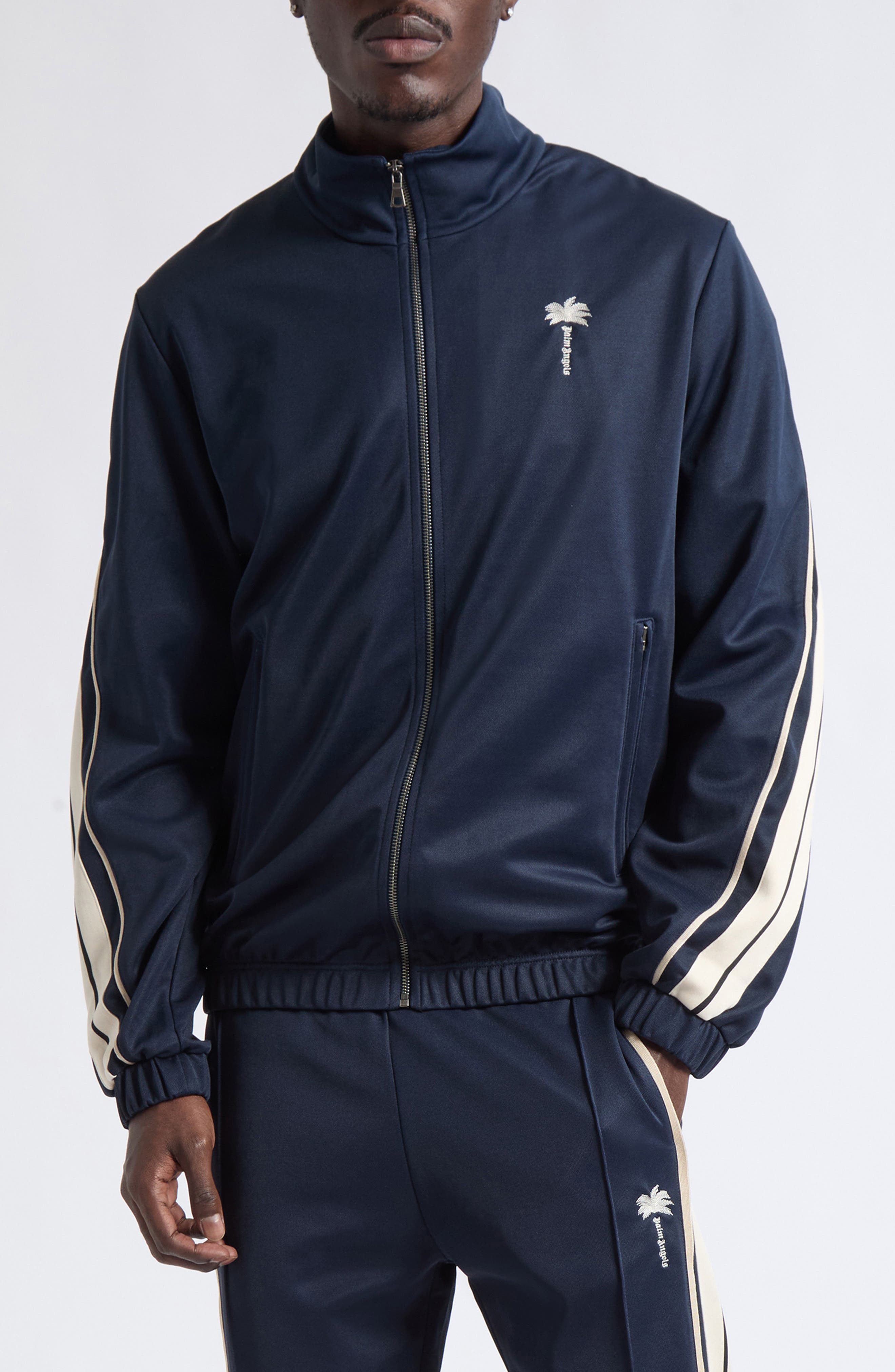Palm Angels Palm Tree Track Jacket (Men) | Nordstrom