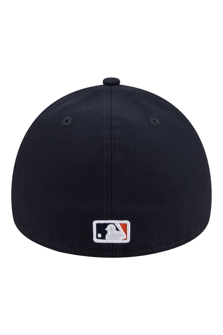 Men's New Era  Navy Detroit Tigers A-Frame 59FORTY Fitted Hat, Alternate, color, Navy