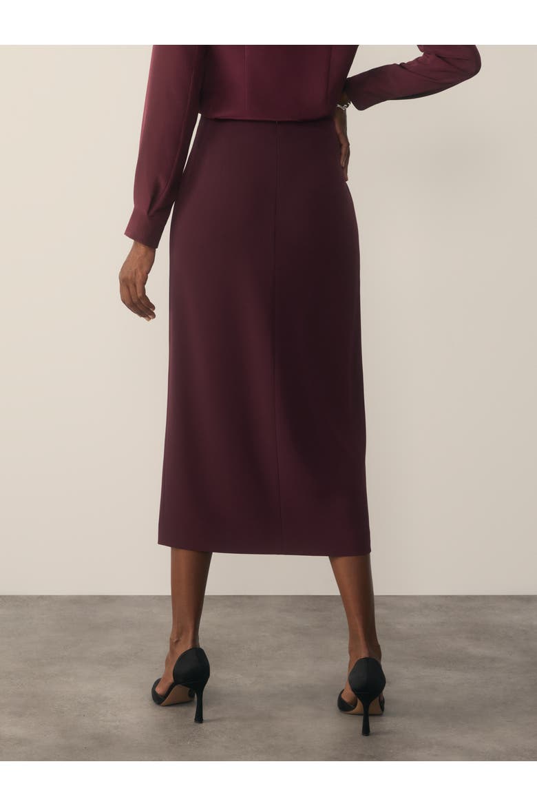 Clever Crepe Oliena Pencil Skirt, Alternate, color, Purple