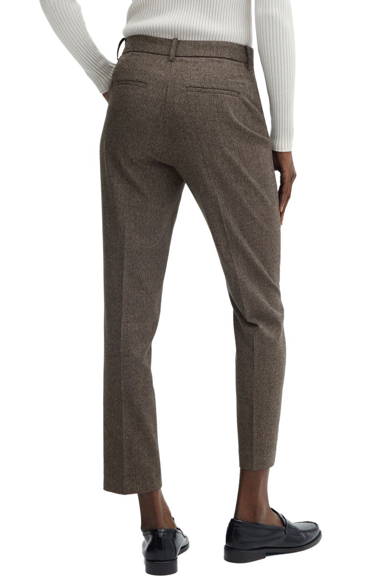 MANGO Ankle Skinny Suit Pants, Alternate, color, 