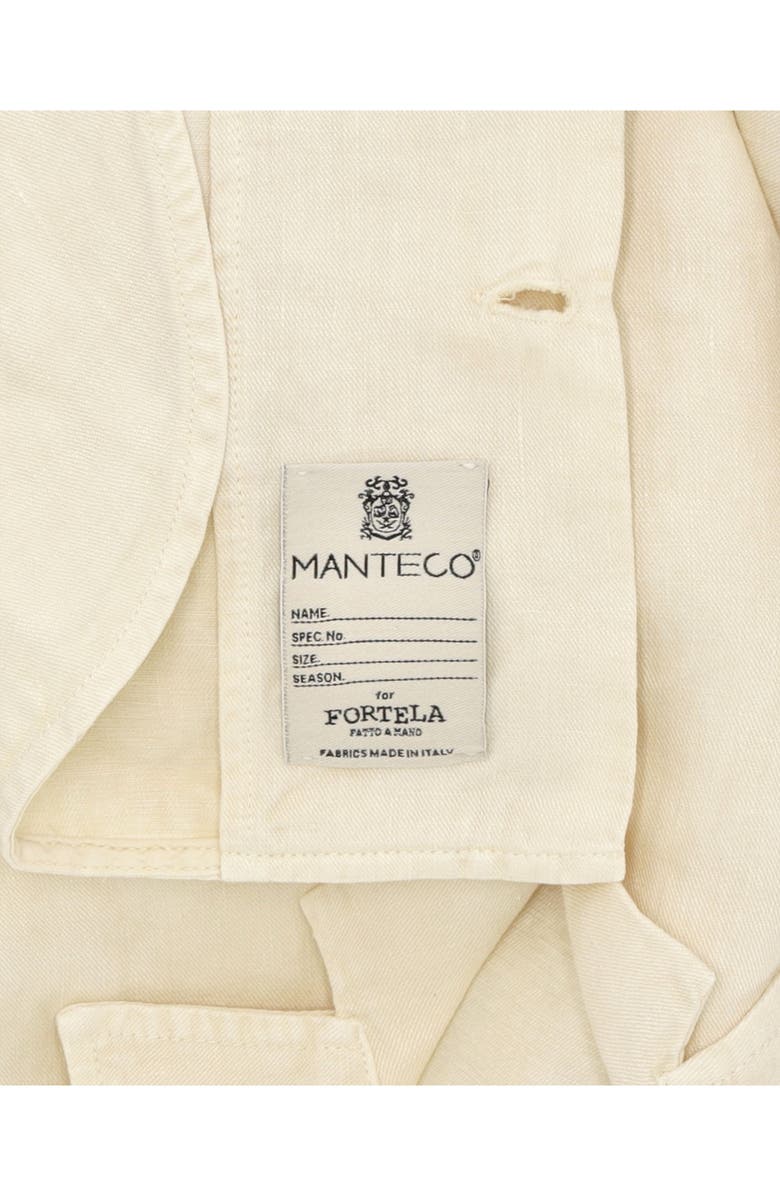 Fortela Bonnie Safari Linen Shirt, Alternate, color, White