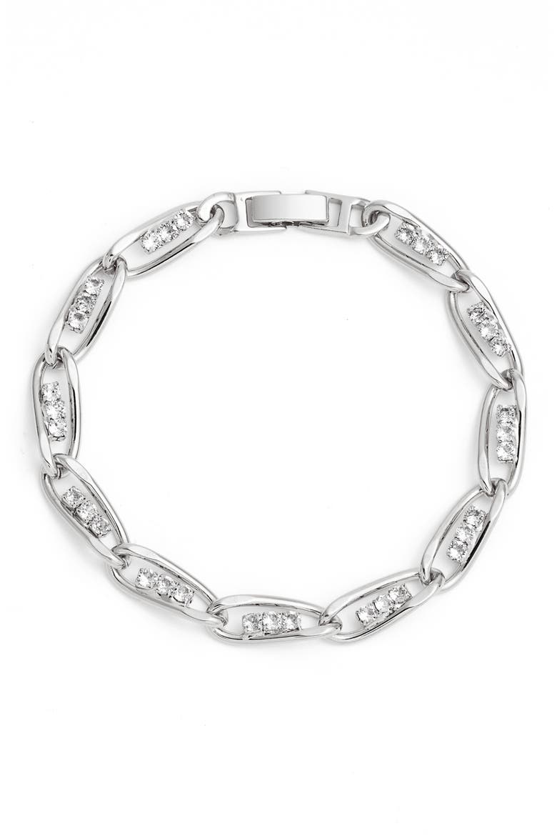 Cry Baby Bracelet, Main, color, SILVER