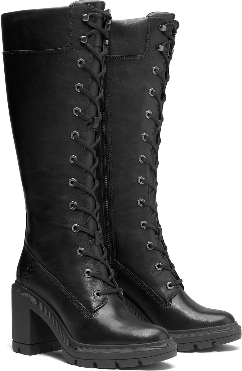 Timberland Allington Heights Lace-Up Knee High Boot, Main, color,