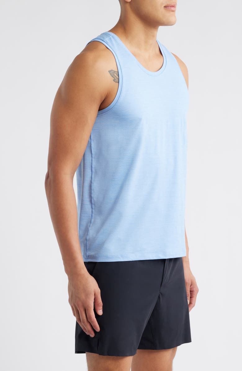 TEN THOUSAND Interval Performance Tank, Alternate, color, Vista Blue