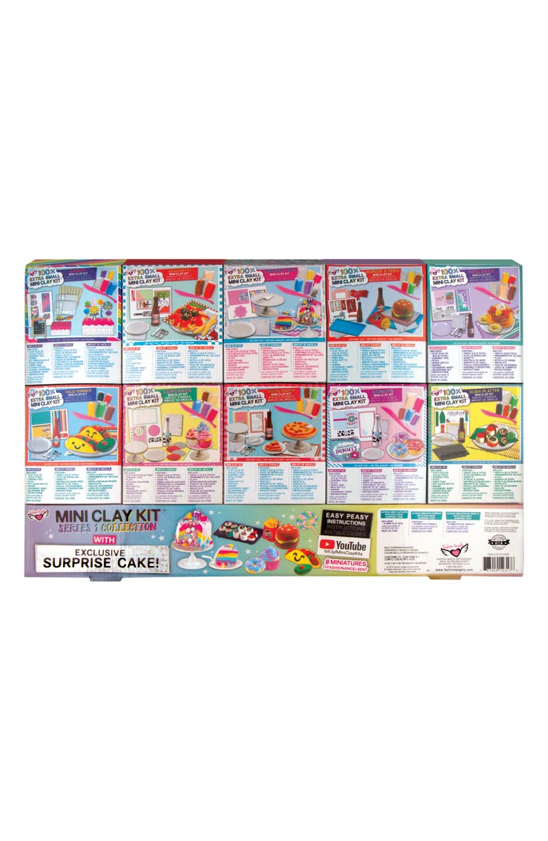Fashion Angels 10-Pack Mini Clay Kit, Alternate, color, 