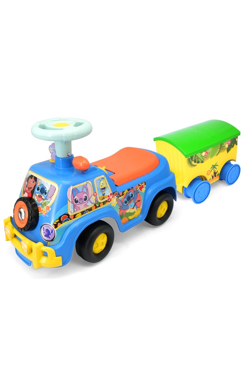 Kiddieland Lights N
Sounds Camper Stitch, Disney Foottofloor Vehicle, Alternate, color, Multicolored