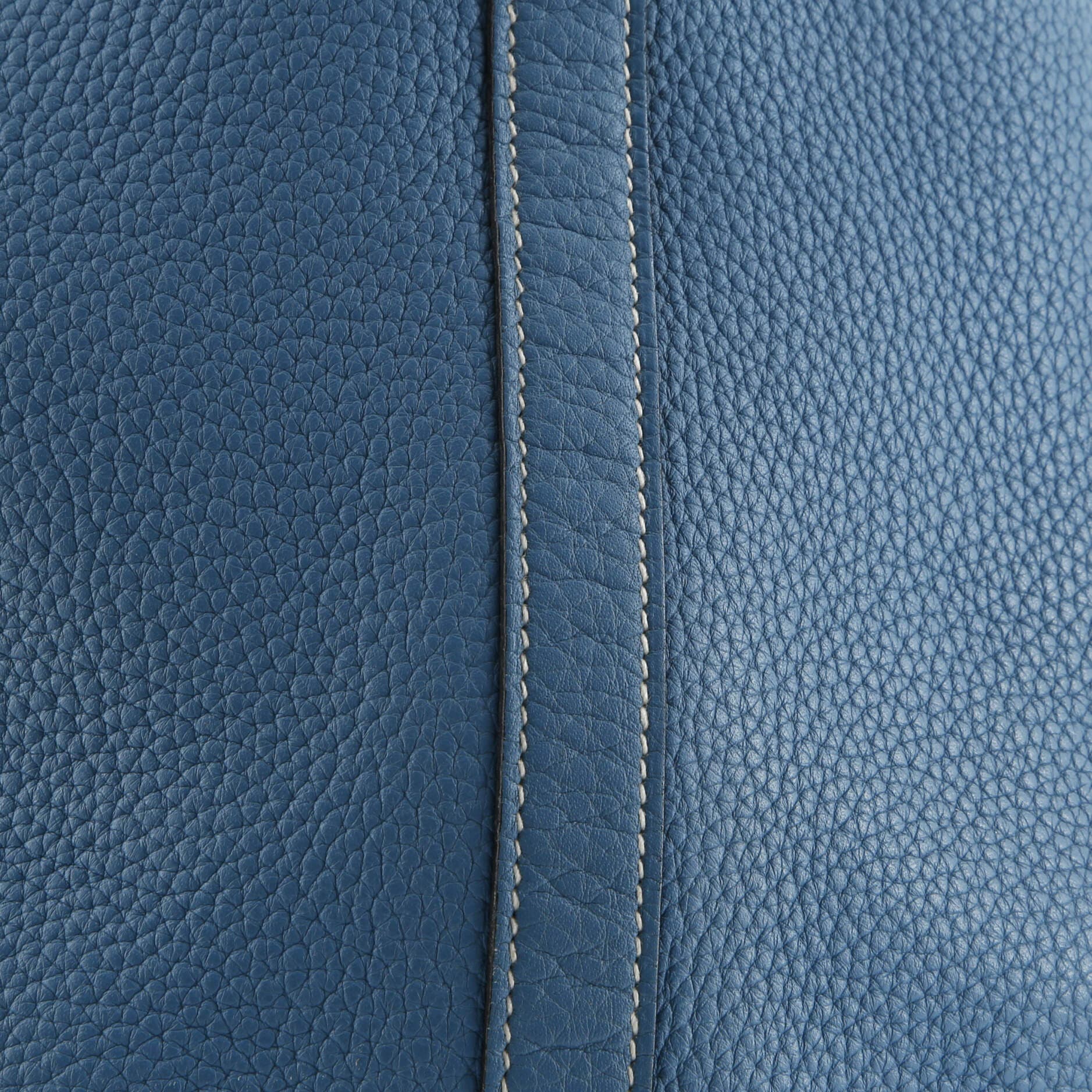 Pre-Owned Hermes Picotin Lock Bag Clemence GM, Alternate, color, Bleu Jean