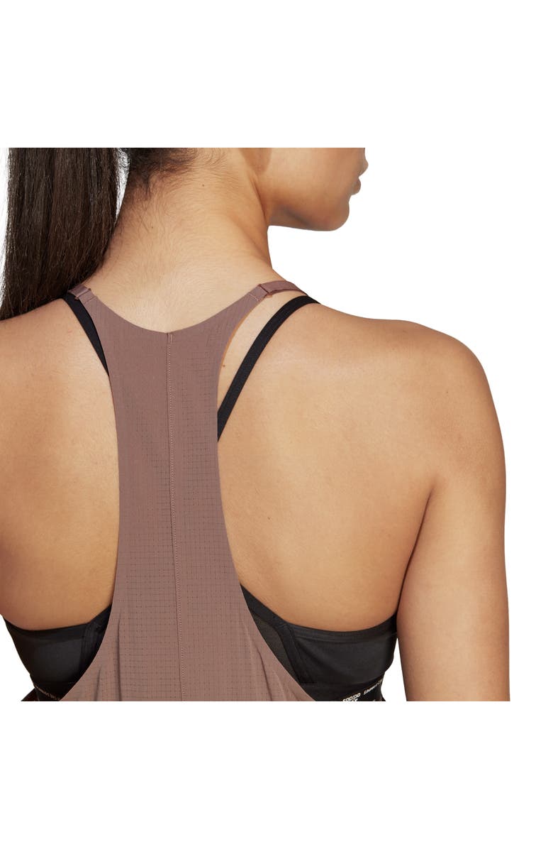 adidas AEROREADY Racerback Romper, Alternate, color, 