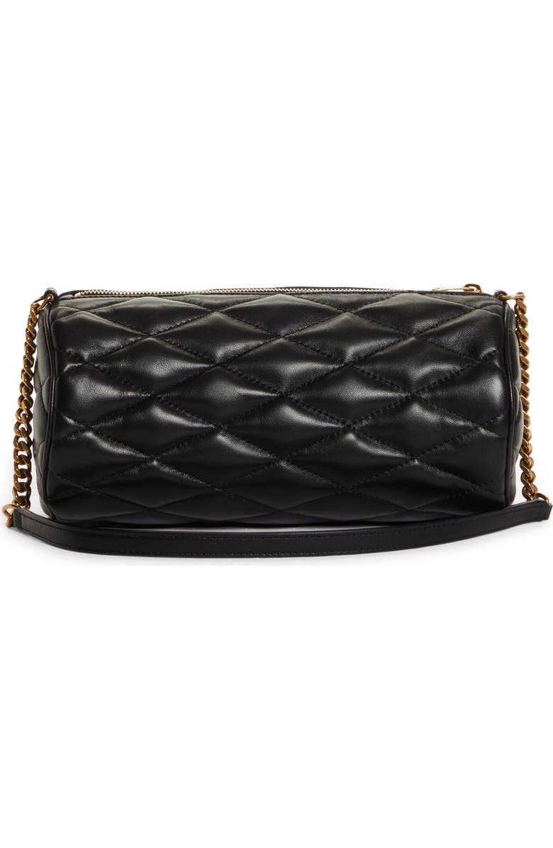 Saint Laurent Medium Sade Quilted Leather Tube Bag, Alternate, color,