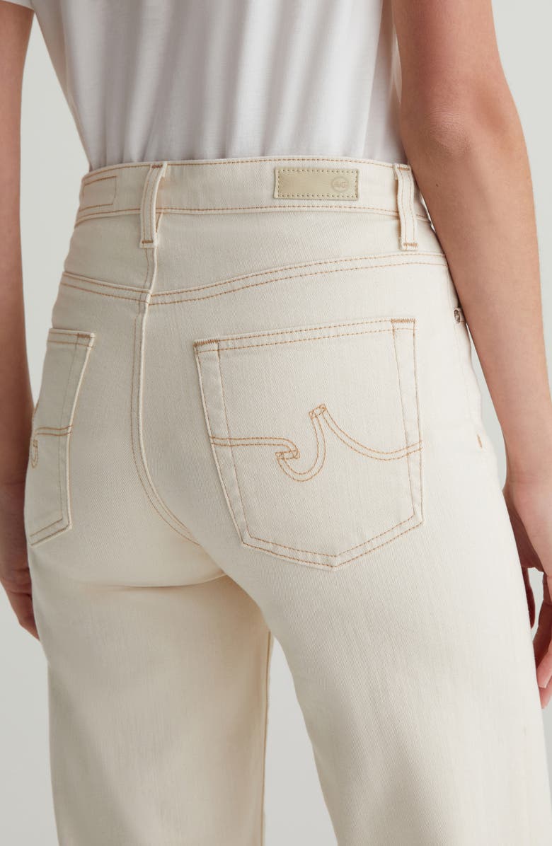 AG Saige Mid Rise Ankle Wide Leg Jeans, Alternate, color, 