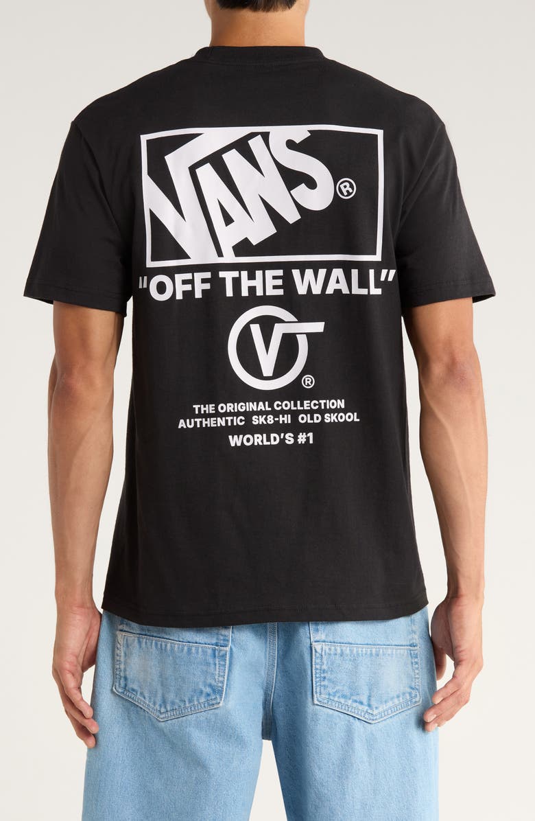 Vans Stacked Hi Cotton Graphic T-Shirt, Alternate, color, Black