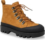 CHASE AND CHLOE Mud Guard Lug Sole Ankle Combat Boot