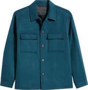 Theory Clyfford Wool & Cashmere Shirt Jacket