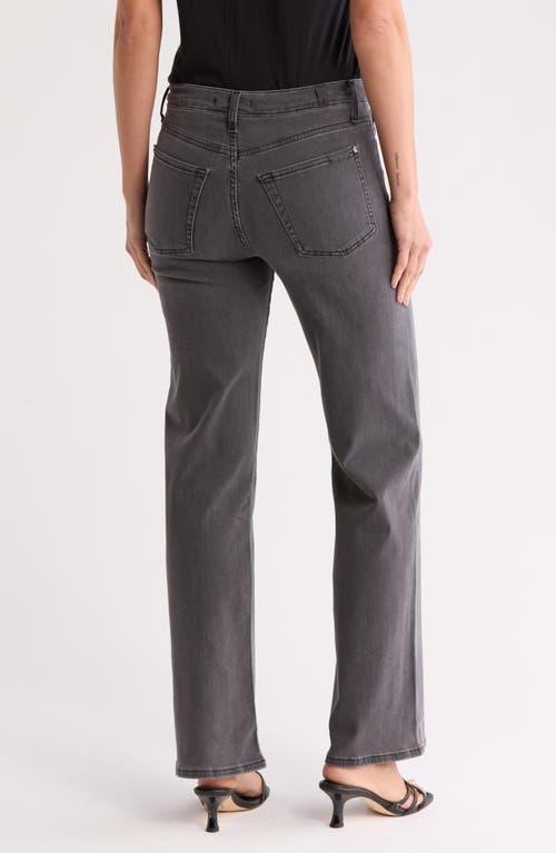 7 For All Mankind Alexa Washed Black Trouser Jean In Washed Black