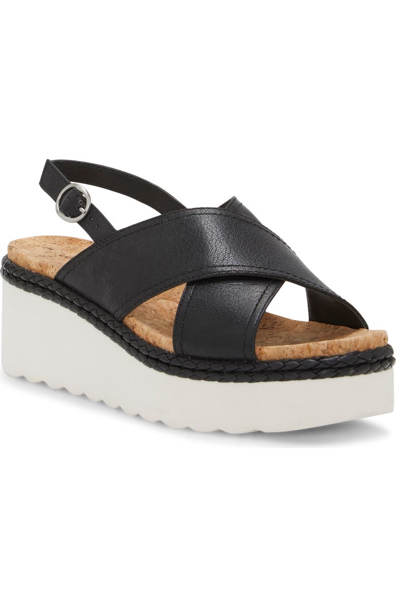 Lucky Brand Pebina Platform Wedge Sandal, Main, color,