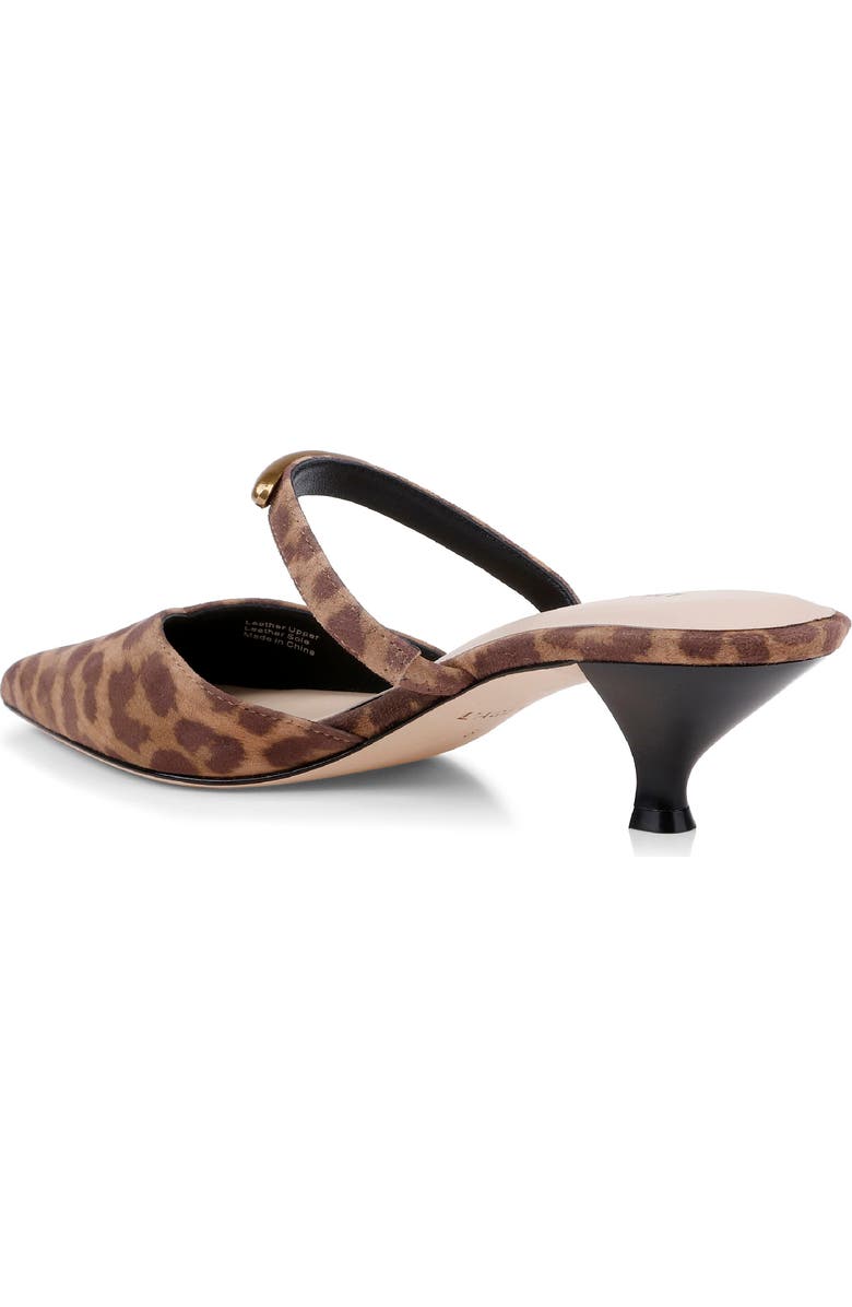L'AGENCE Catania Mule, Alternate, color, Leopard Print Calf Hair