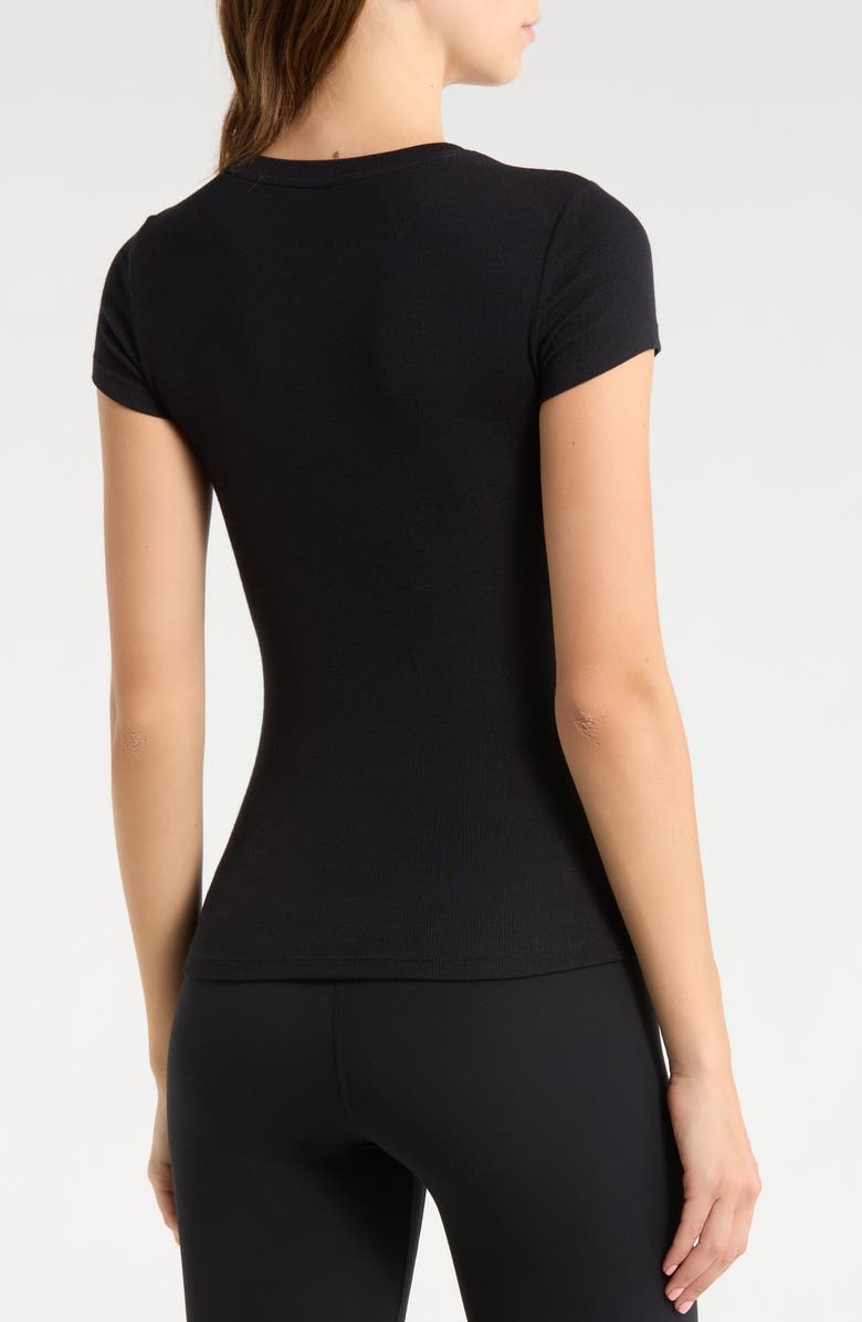 MPG Rib Baby T-Shirt, Alternate, color, Black