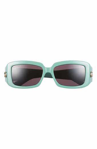 Gucci 54mm Rectangle Sunglasses