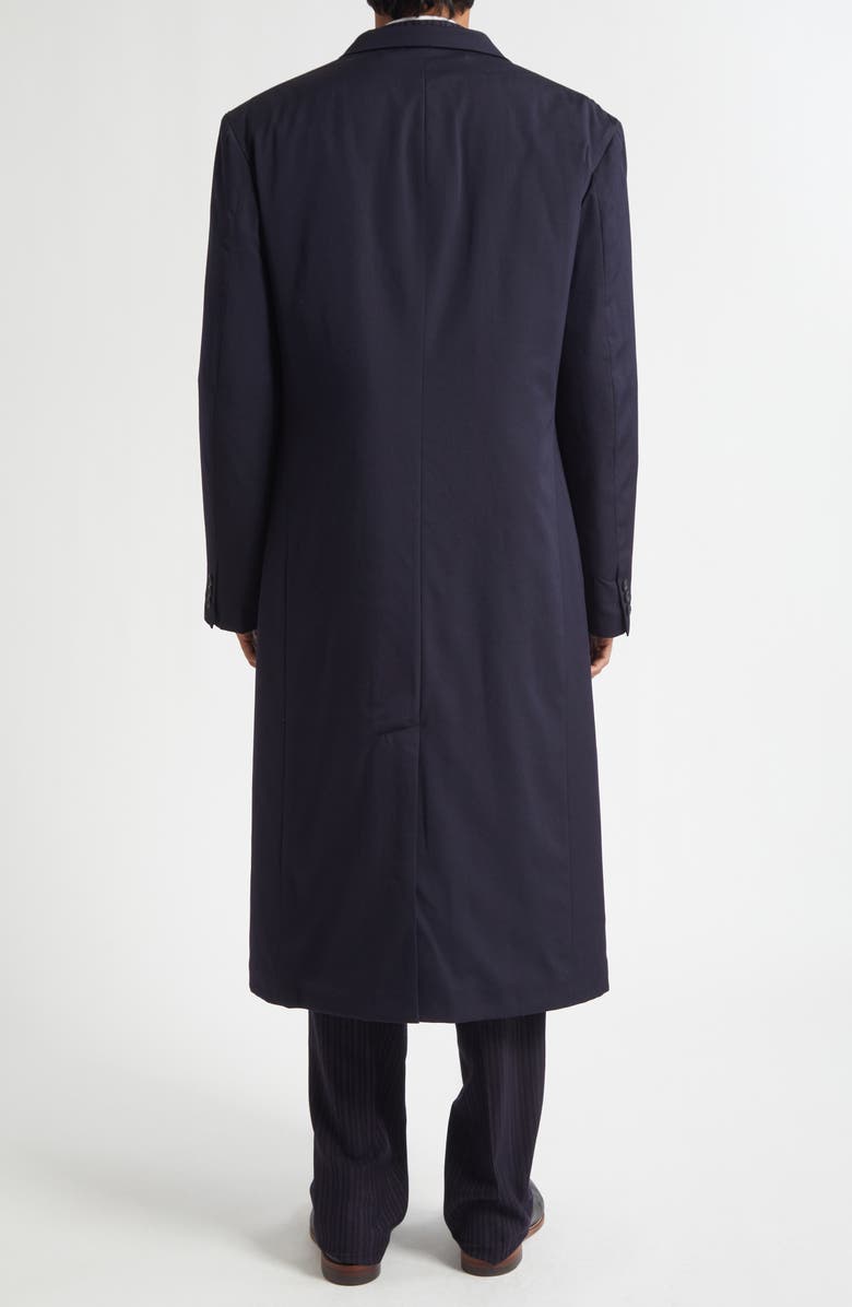 Yohji Yamamoto Water Repellent One-Button Jacket with Detachable Liner, Alternate, color, Navy