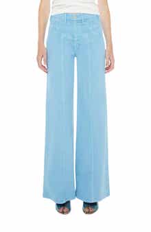 The Sunny Hustler Roller Sneak High Waist Wide Leg Jeans