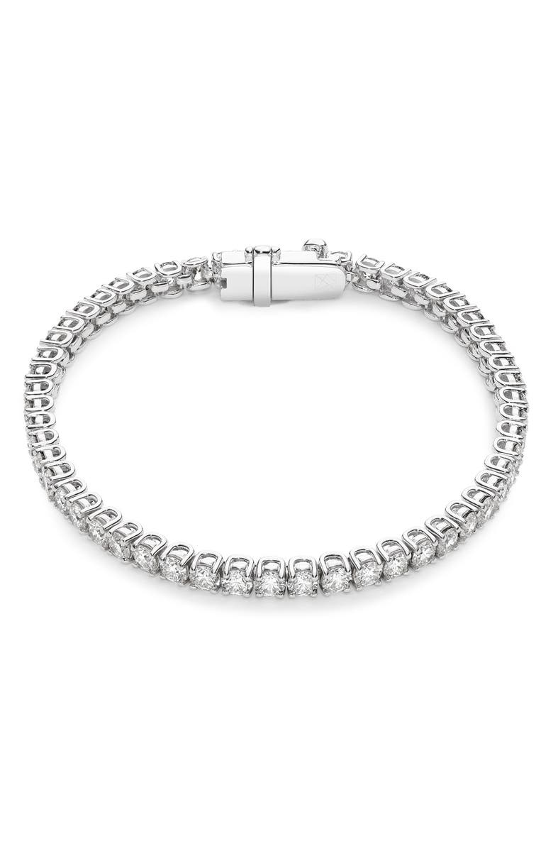 LIGHTBOX 5.25-Carat Lab Grown Diamond Tennis Bracelet, Alternate, color, 