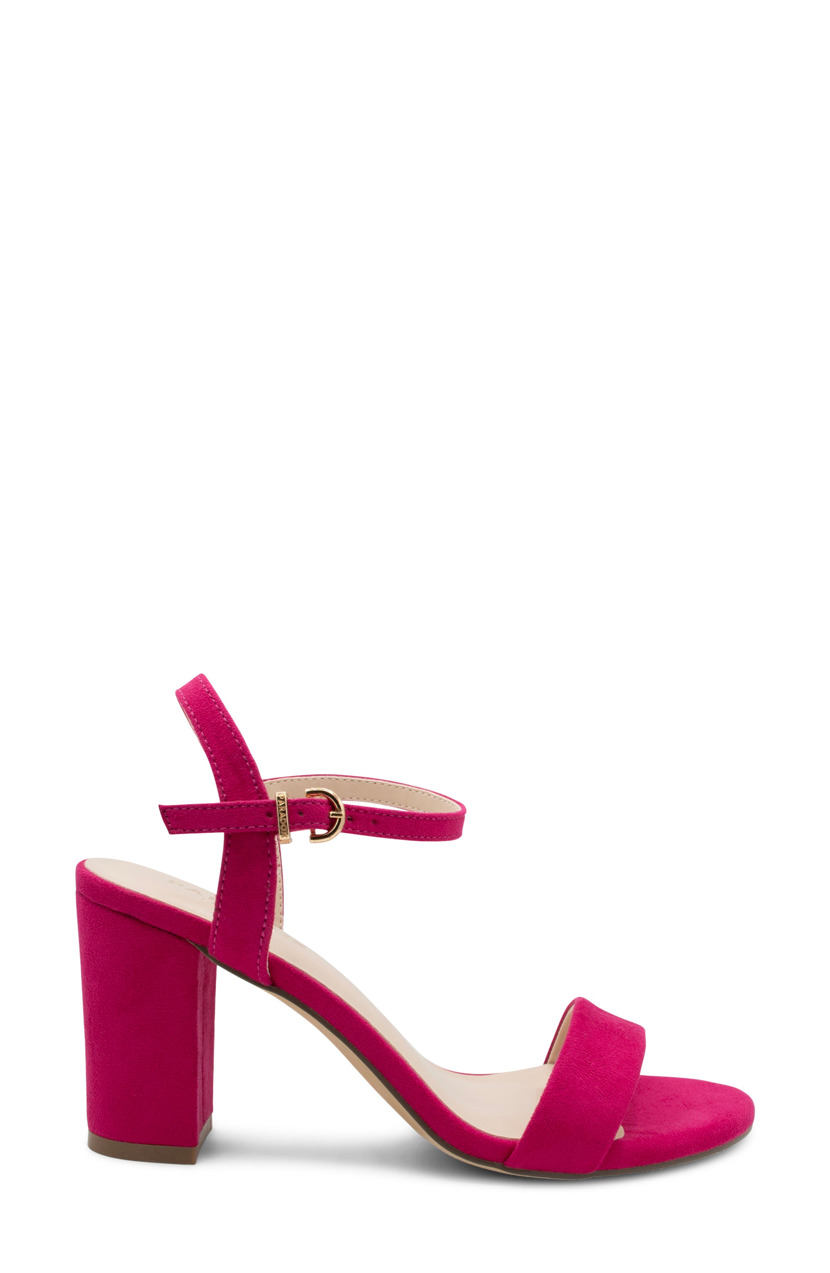 Harmonia Ankle Strap Sandal, Alternate, color, FUCHSIA