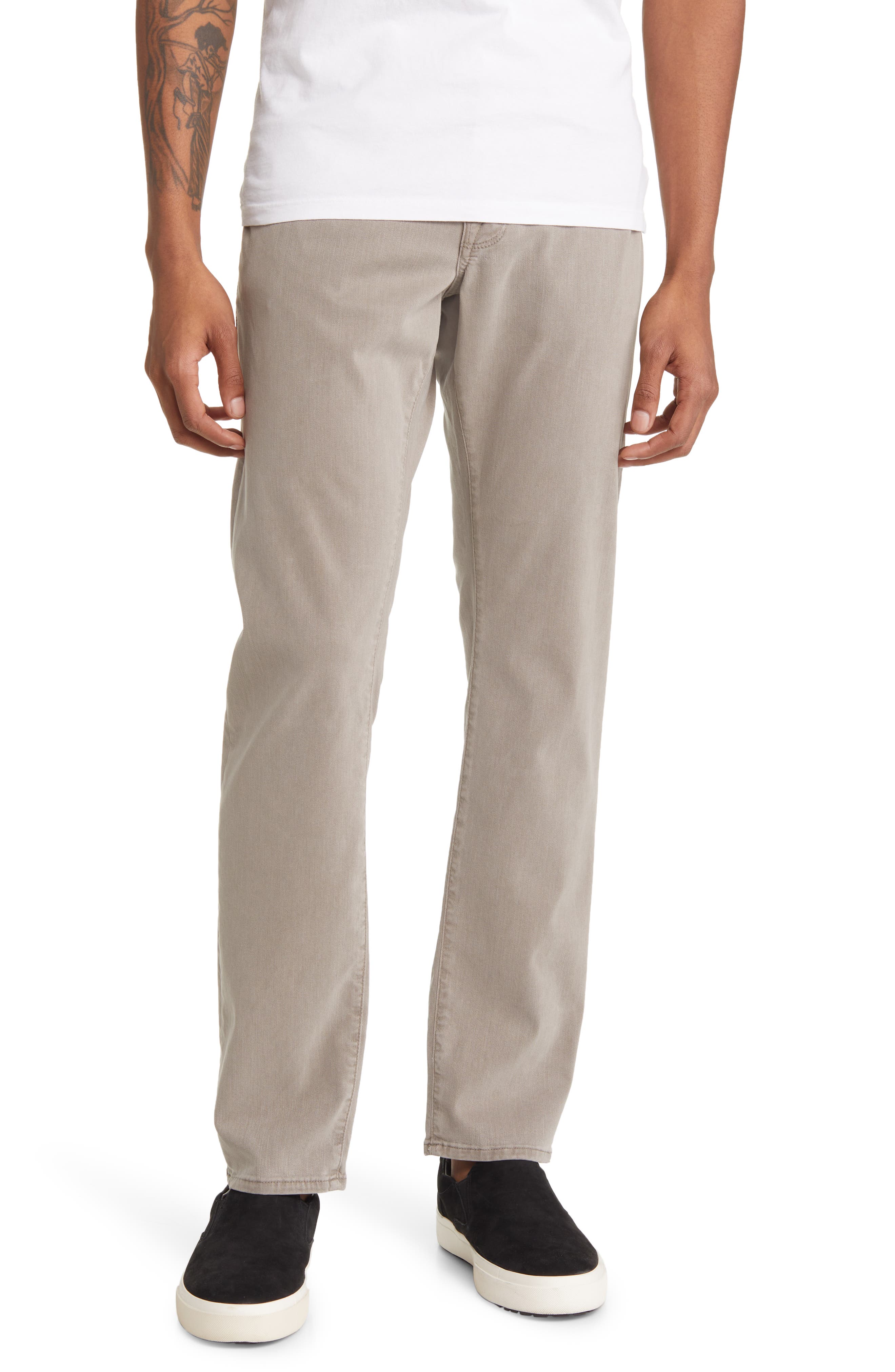 L'Homme Slim Fit Five-Pocket Twill Pants - image 3