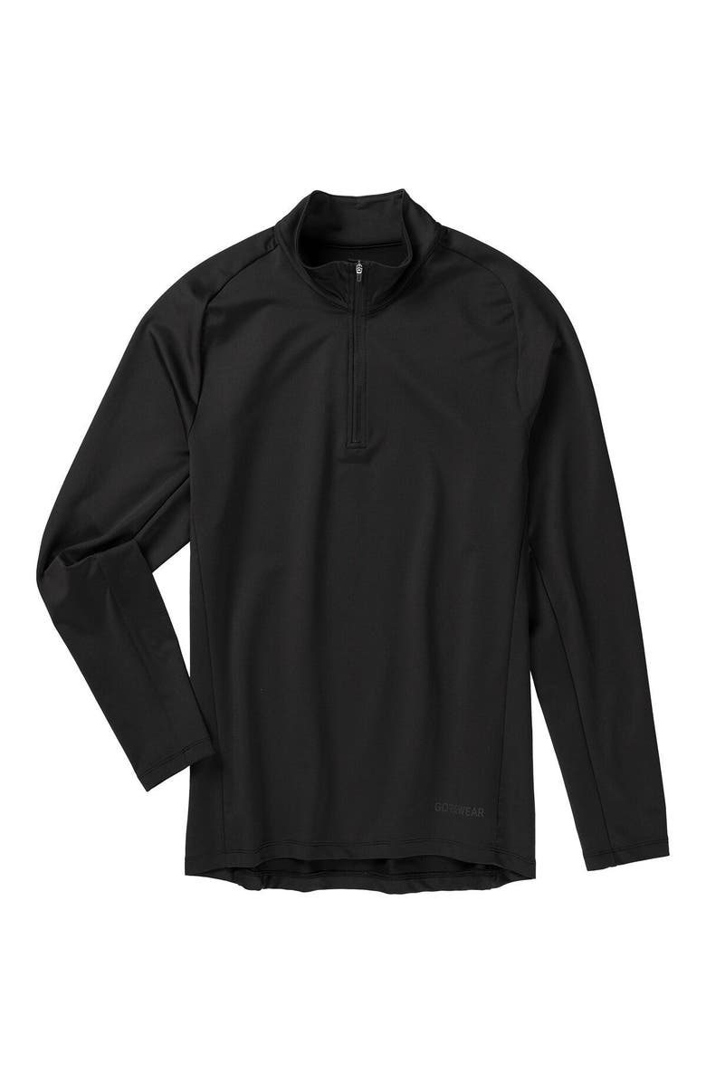 GOREWEAR Everyday Mid 1/4-Zip Top - Men
s, Main, color, Black