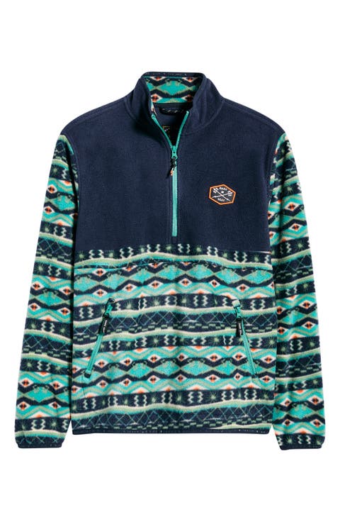 Walter Fleece Quarter Zip Pullover