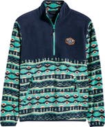 DARK SEAS Walter Fleece Quarter Zip Pullover