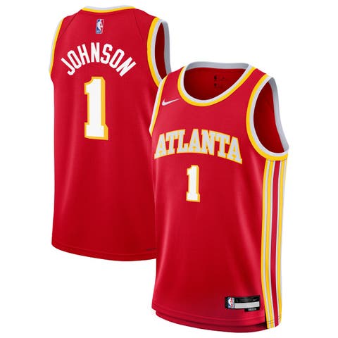 Youth Nike Jalen Johnson Red Atlanta Hawks Swingman Jersey - Icon Edition