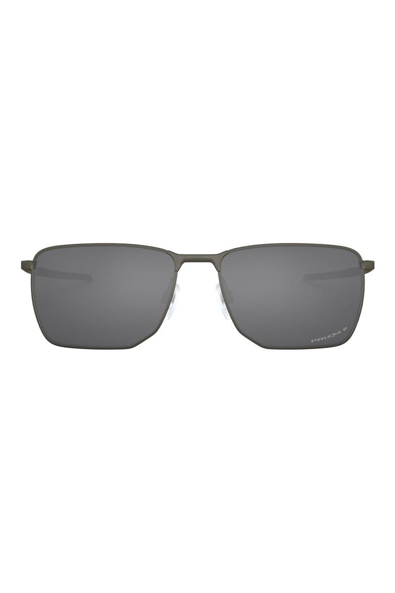 Ejector 58mm Prizm™ Polarized Rectangle Sunglasses, Main, color, GREY