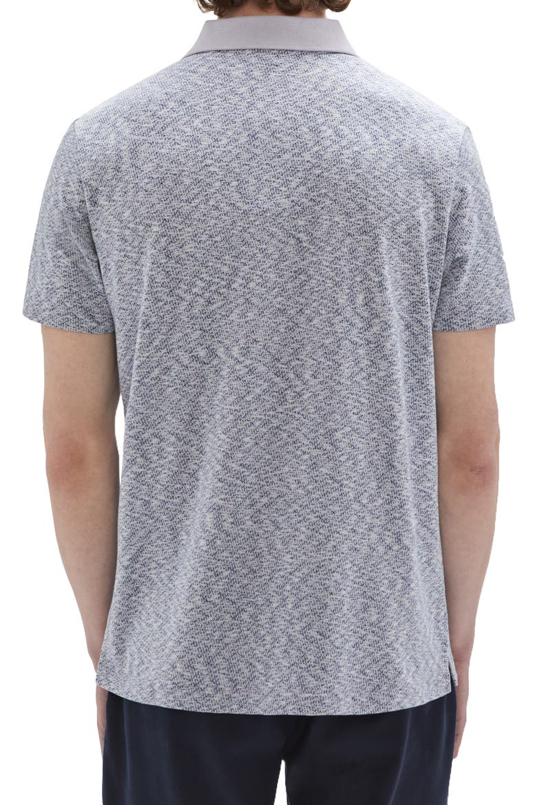 Robert Barakett Dolemite Space Dye Jacquard Johnny Collar Polo (Men ...