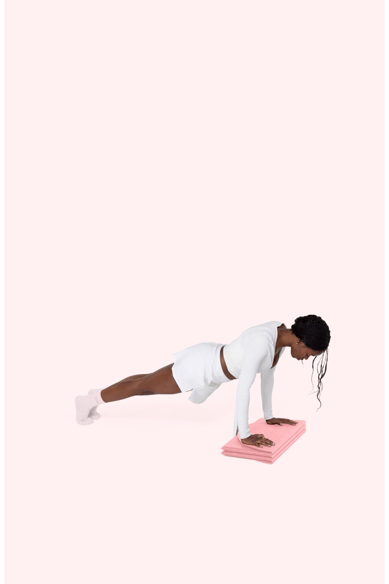 The Compact Mat, Alternate, color, Blush