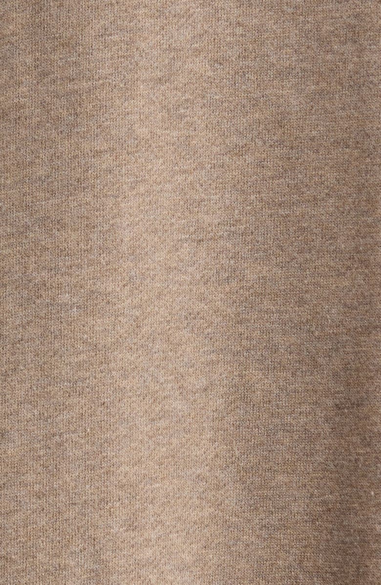 Fear of God Essentials Classic Fit Fleece Zip-Up Hoodie, Alternate, color, Concrete/Dark Concrete Heather