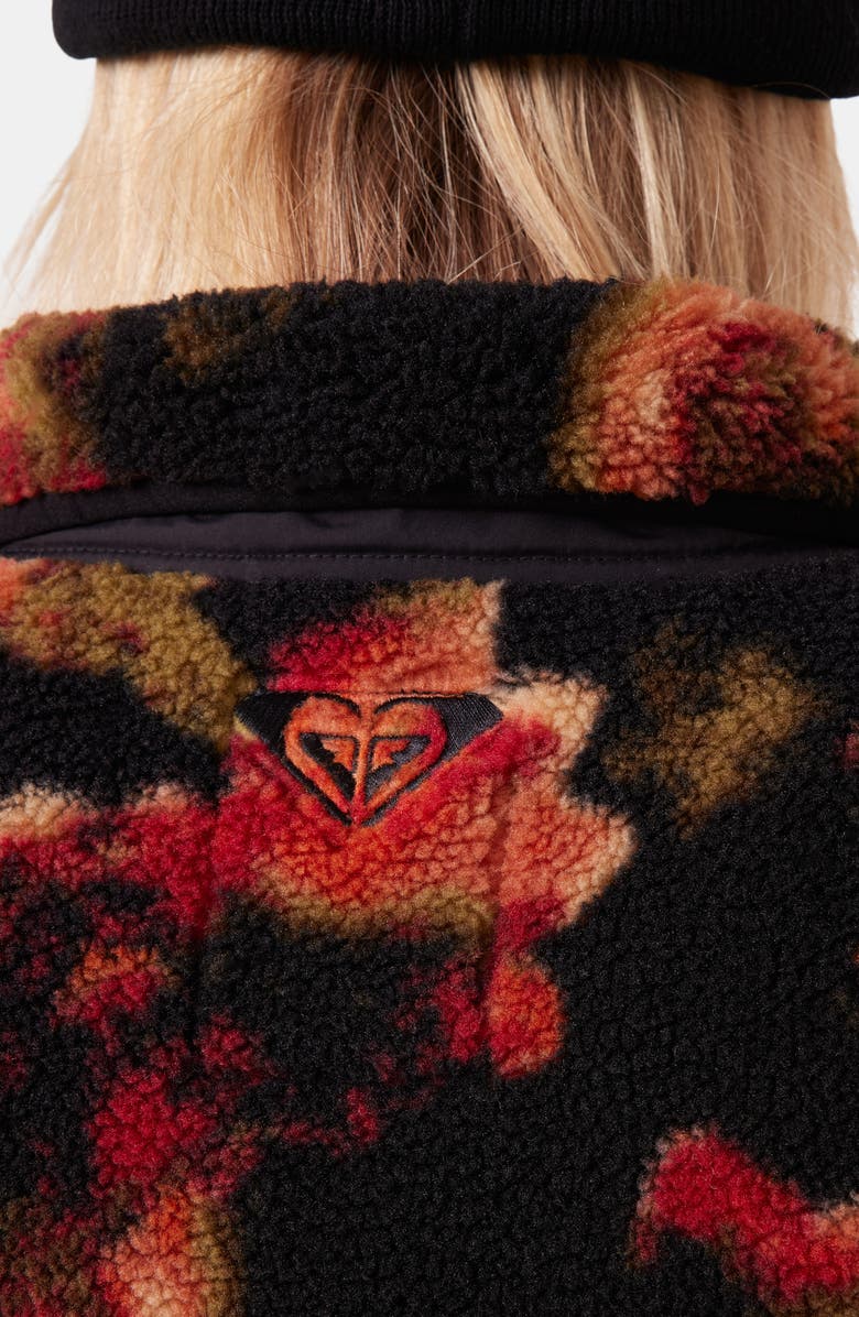 Roxy Axel Fleece Jacket, Alternate, color, Rose Garden