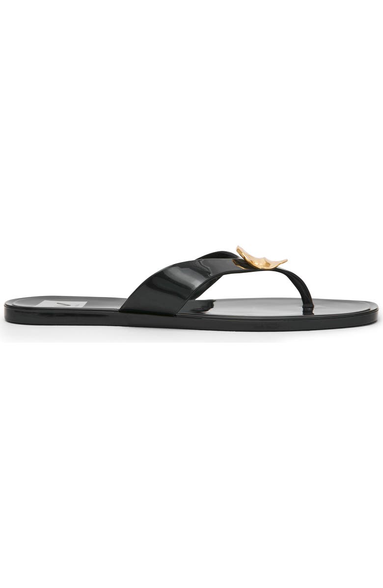 DV by Dolce Vita Jespar Flip Flop Sandal, Alternate, color, Black Shiny