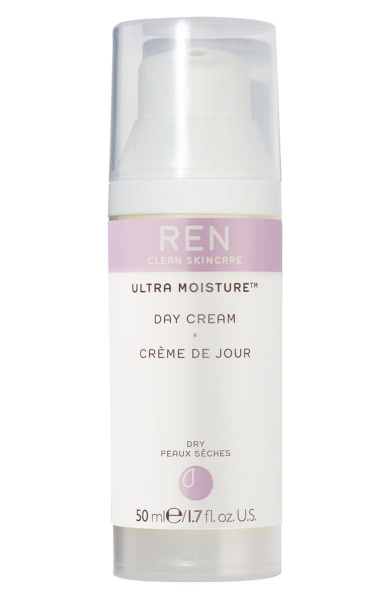 REN Clean Skincare Ultra Moisture Day Cream, Main, color,