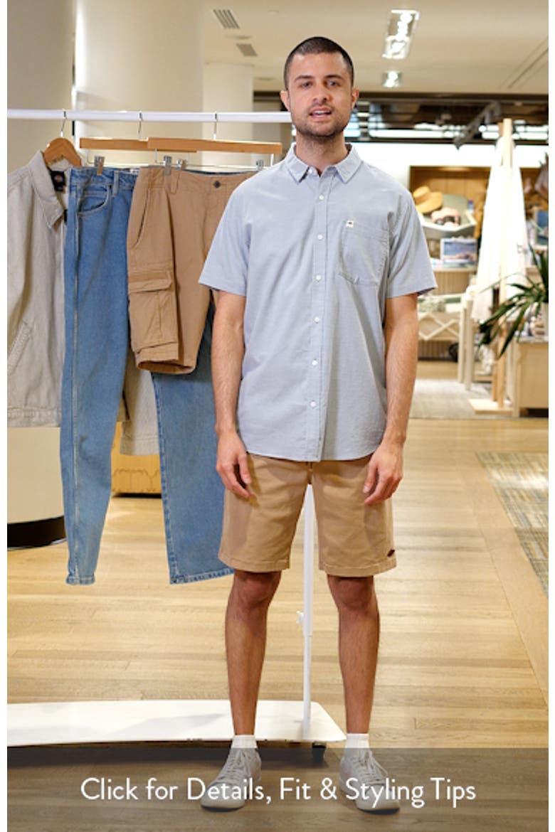 Classic Surf Ourtime Short Sleeve Cotton Button-Up Shirt video
