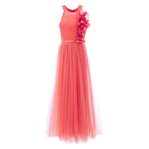 Tulleen Malaga Dress In Red
