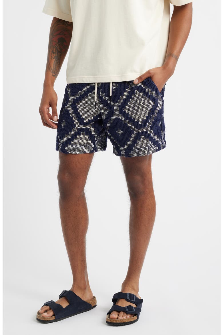 Trastevere Porto Shorts, Main, color, DARK BLUE