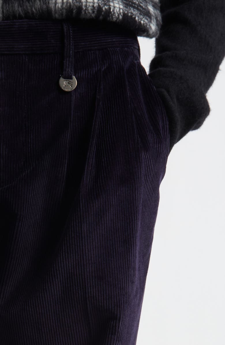 Burberry Pro EKD Corduroy Pants, Alternate, color, Twilight Blue