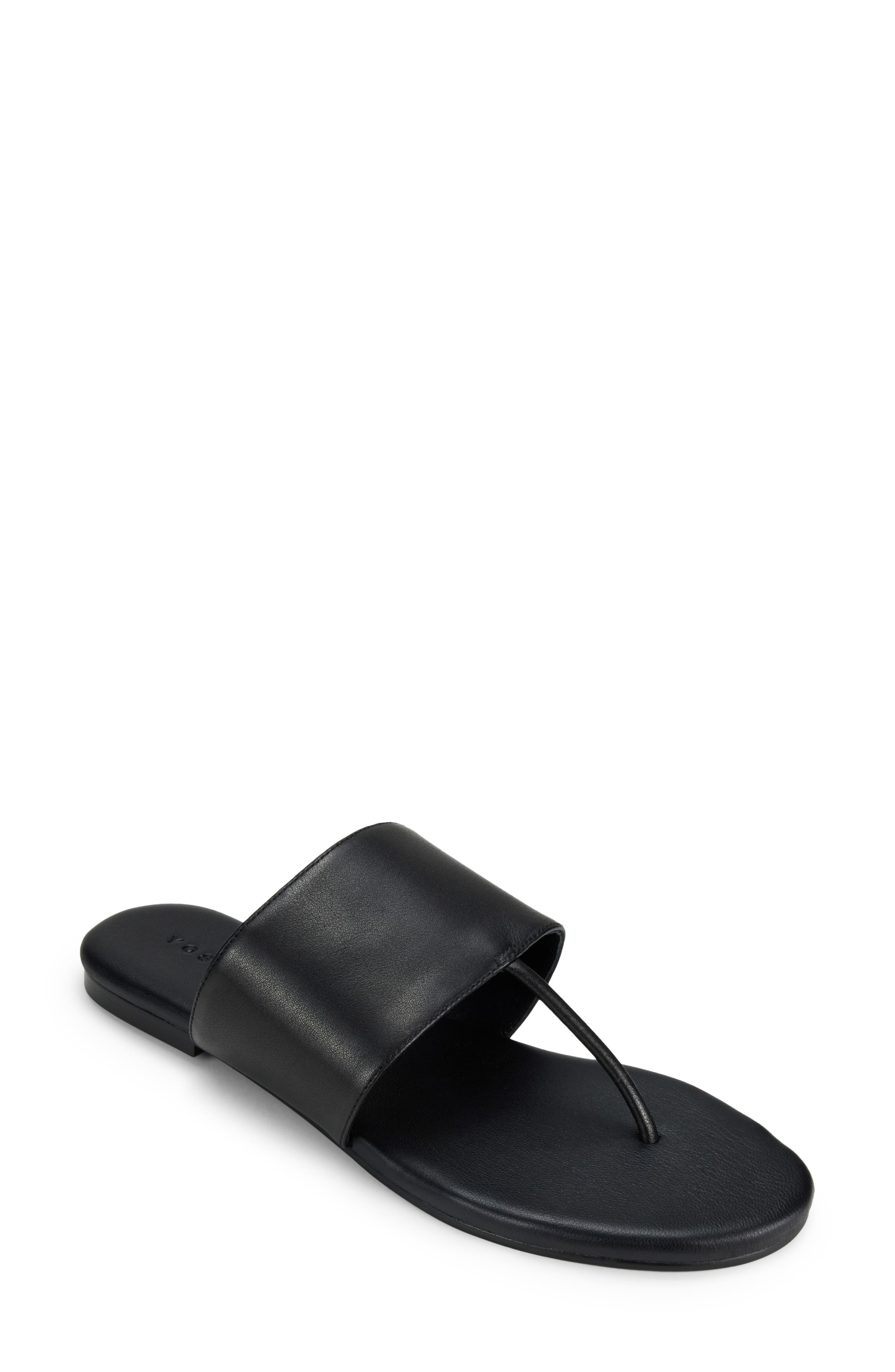 Yosi Samra Ella Flip Flop, Main, color, Black