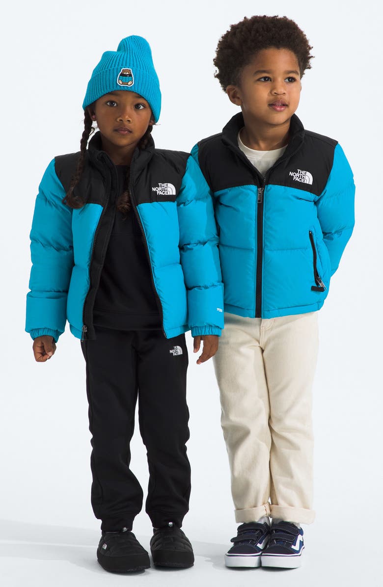 The North Face Kids' 1996 Retro Nuptse<sup>®</sup> Packable 700 Fill Power Down Jacket, Alternate, color, Meridian Blue