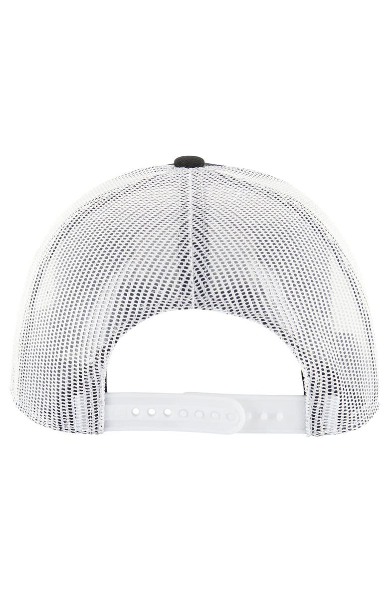 '47 Men's '47 Black Philadelphia Flyers Convoy Trucker Adjustable Hat, Alternate, color,