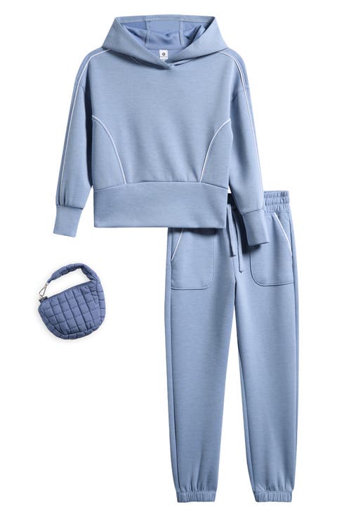 Kids' Hoodie, Joggers & Scuba Purse Set
