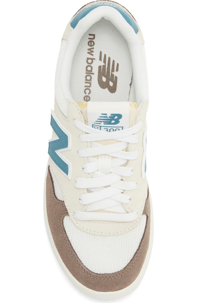 New Balance Gender Inclusive 300 Sneaker, Alternate, color, Cortado/ Big Teal