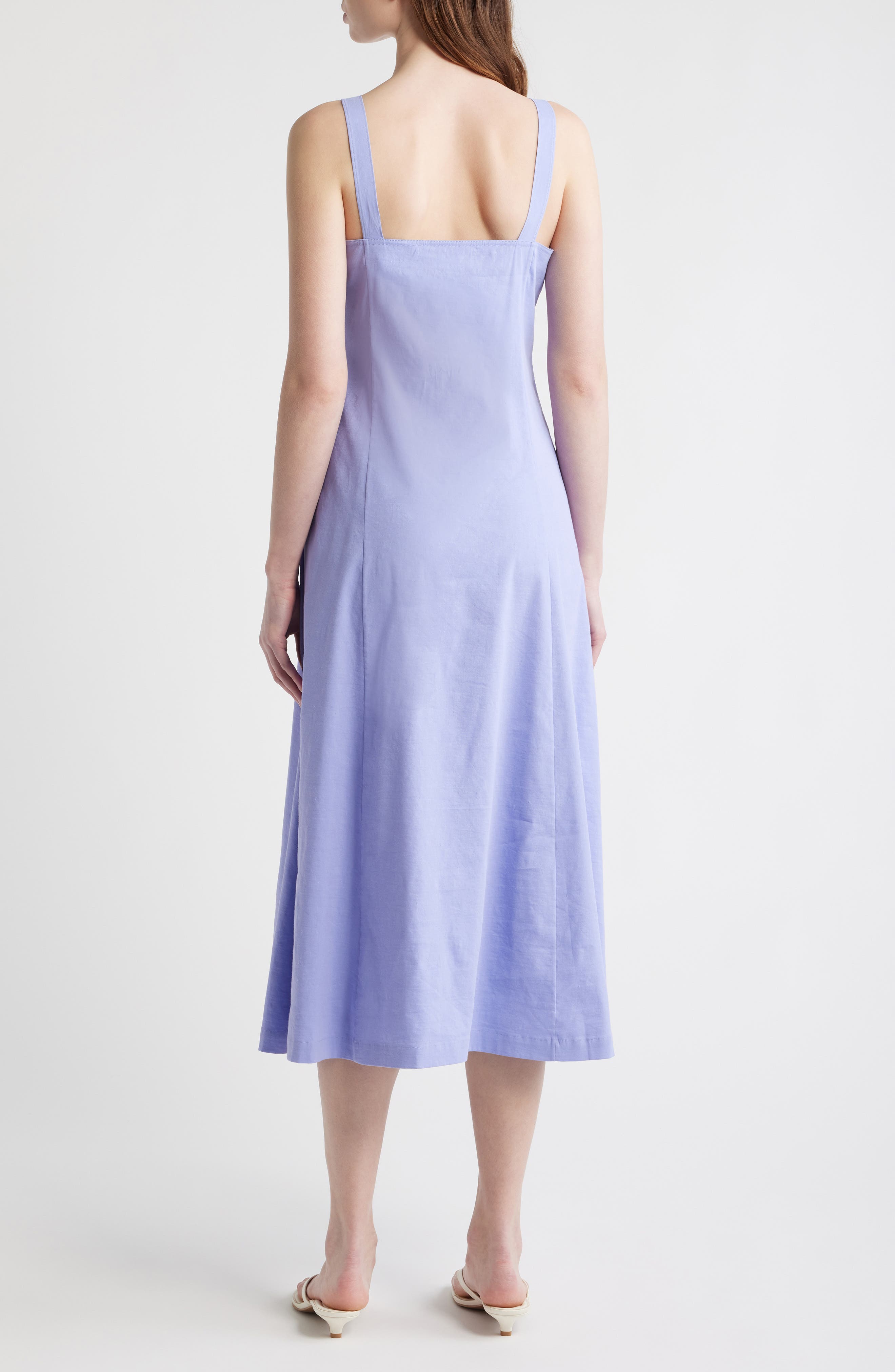 Square Neck Midi Dress - image 4